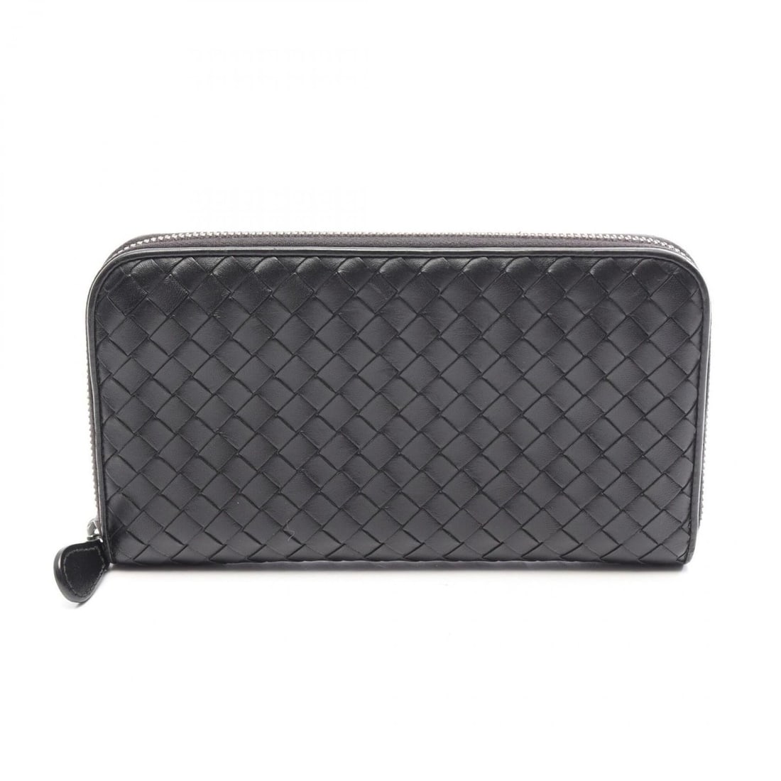 Bottega Veneta Intrecciato Round Long Wallet, Leather, Men's, Black: --- Catalog ---Category: SizeSize (HxWxD): 10cm x 19cm x 2cm / 3.93'' x 7.48'' x 0.78''Category: DesignType: Long wallet (bi-fold)Color: BlackGender: MenMaterial: Leather Category: GeneralBrand: Botte