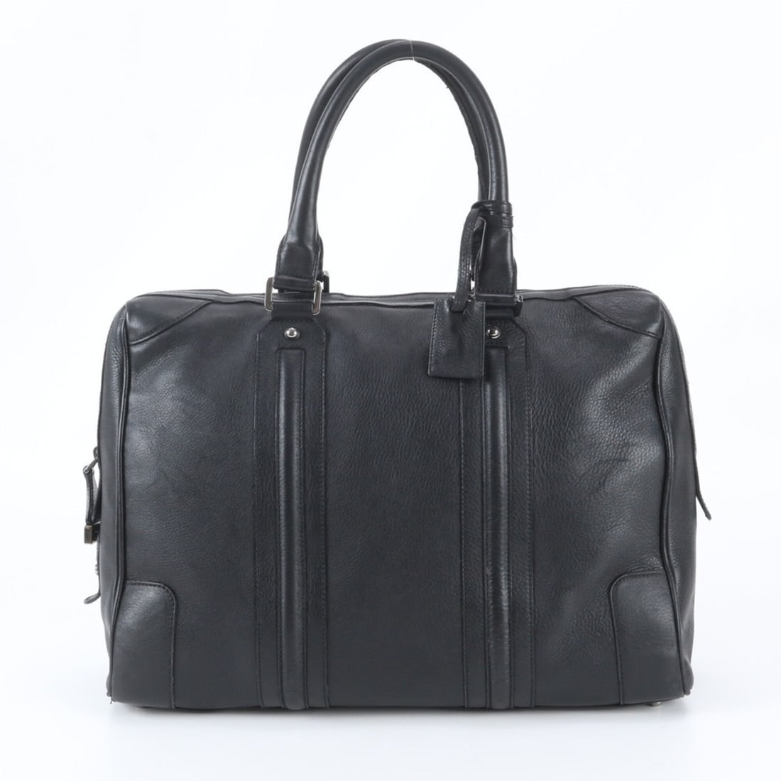 Gucci 145845 Leather Handbag Briefcase Tote Bag Black Men's: --- Catalog ---Category: SizeSize (HxWxD): 33cm x 43cm x 11cm / 12.99'' x 16.92'' x 4.33''Handle Length: 44cm / 17.32''Category: DesignType: Briefcase, Handbag, Tote bagColor: BlackGender: MenMaterial