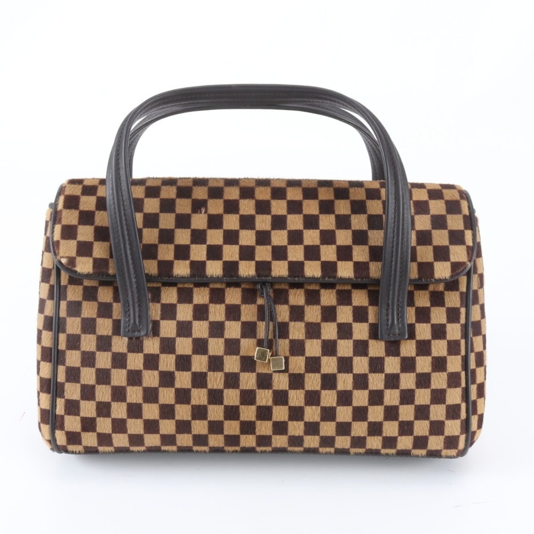 Louis Vuitton Damier Sauvage Lion Haircalf Leather Handbag Tote Bag M92131 Brown Women's: --- Catalog ---Category: SizeSize (HxWxD): 18cm x 27cm x 6cm / 7.08'' x 10.62'' x 2.36''Handle Length: 40cm / 15.74''Category: DesignType: Handbag, Tote bagColor: EbeneGender: WomenMaterial: Leather L