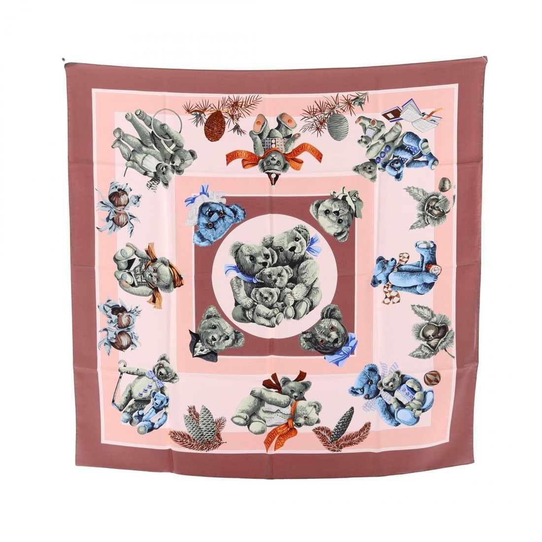 Hermes HERMES Carre 90 Confidents des Coeurs Scarf Muffler Silk Women's Pink Multicolor: --- Catalog ---Category: SizeSize (LxW): 88cm x 88cm / 34.64'' x 34.64''Category: DesignType: ScarfColor: Multi-color, PinkGender: WomenMaterial: Silk Category: GeneralBrand: Hermes--- Item List ---Se