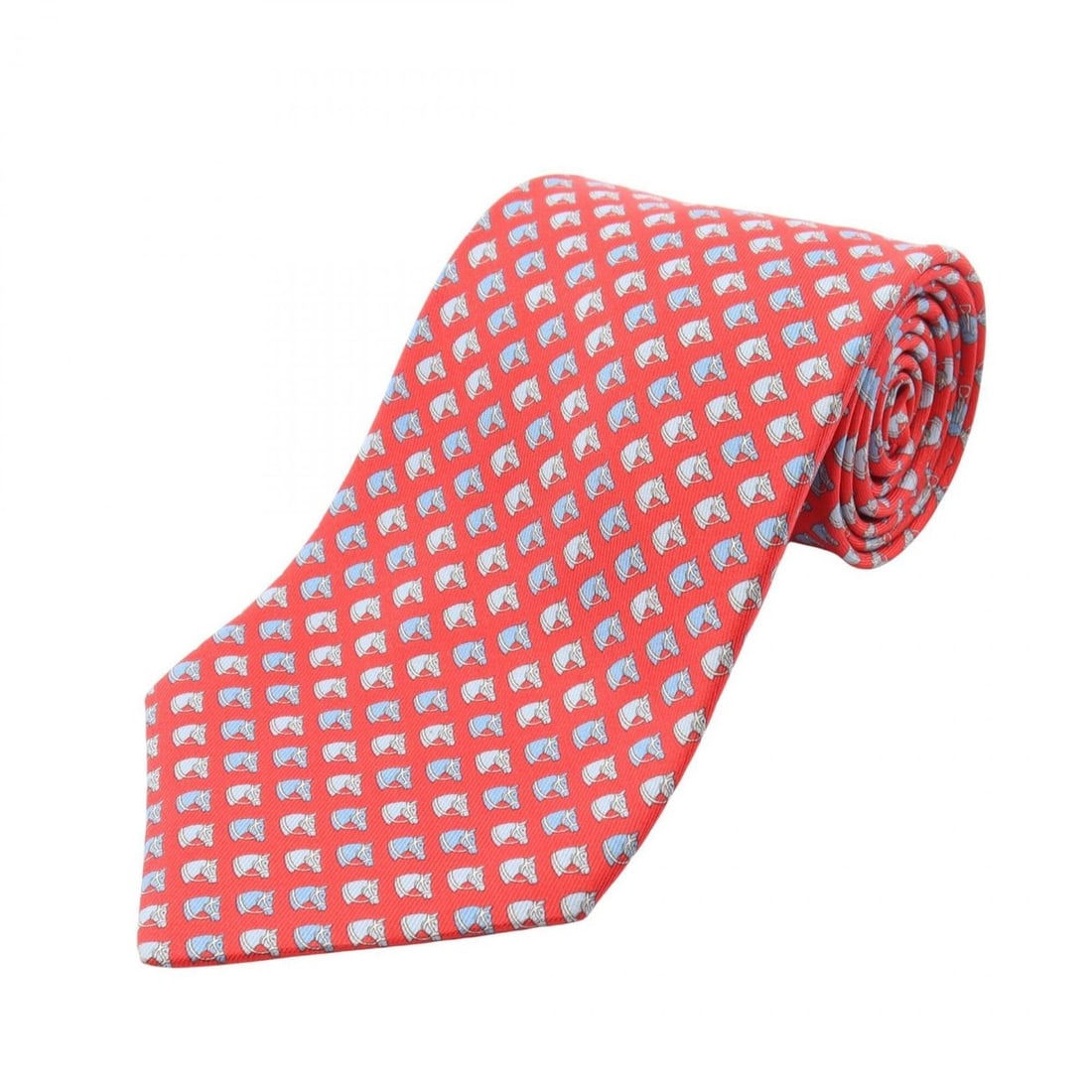 Hermes HERMES Horse and Harness Pattern Tie, Silk, Men's, Red/Multicolor: --- Catalog ---Category: SizeTotal Length: 134cm / 52.75''Category: DesignType: CravatColor: Multi-color, Red colorGender: MenMaterial: Silk Category: GeneralBrand: Hermes--- Item List ---Section: Con
