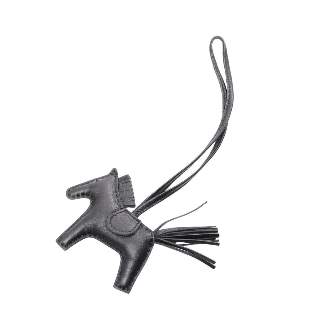 Hermes Rodeo PM So Black Charm Accessory Agneau Milo Women's: --- Catalog ---Category: DesignType: Handbag charmColor: BlackGender: WomenMaterial: Agneau MiloCategory: GeneralBrand: Hermes--- Item List ---Section: ConditionRanking: Rank A Used - A few traces of 