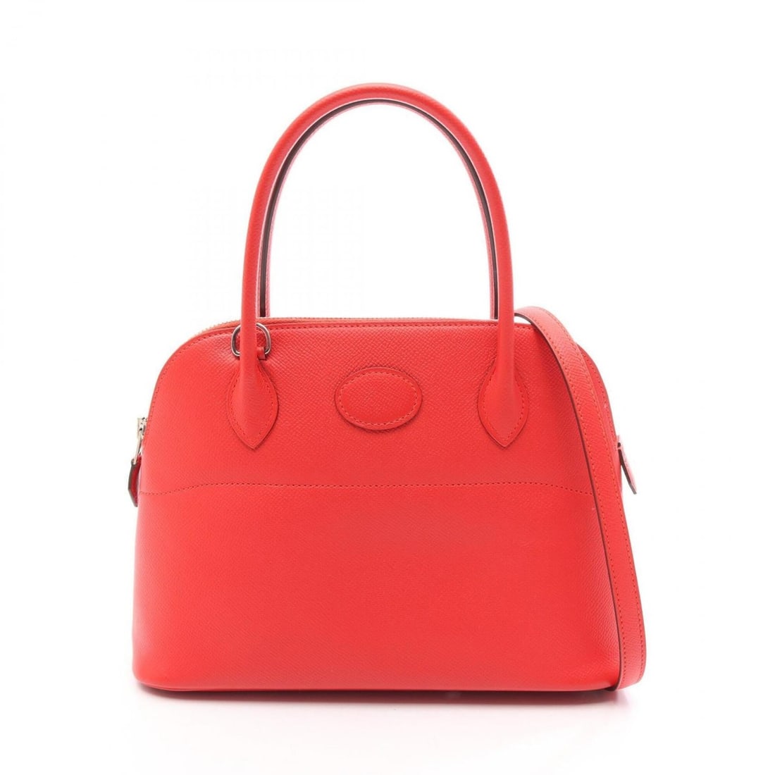 Hermes Bolide 27 Rouge Tomato 2-Way Handbag, Veau Epsom Leather, Women's, Red (1 of 17)