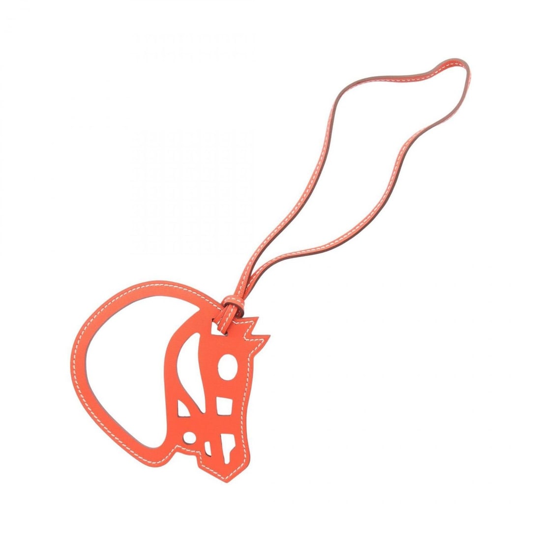 Hermes Paddock Cheval Orangefield Charm Accessory, Veau Swift Leather, Women's, Orange Tone: --- Catalog ---Category: DesignType: Handbag charmColor: OrangeGender: WomenMaterial: Swift leatherCategory: GeneralBrand: Hermes--- Item List ---Section: ConditionRanking: Rank A Used - A few traces 