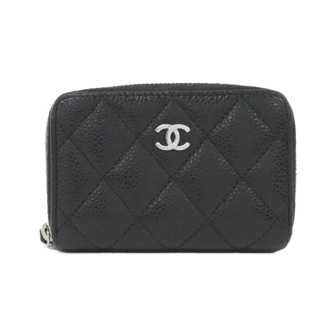 Chanel Timeless Classic Line AP0216 Wallet/Coin Case: --- Catalog ---Category: SizeSize (HxWxD): 8cm x 10.5cm x 2cm / 3.14'' x 4.13'' x 0.78''Category: DesignType: Coin purse/coin caseColor: BlackGender: WomenMaterial: Grained Calfskin Category: