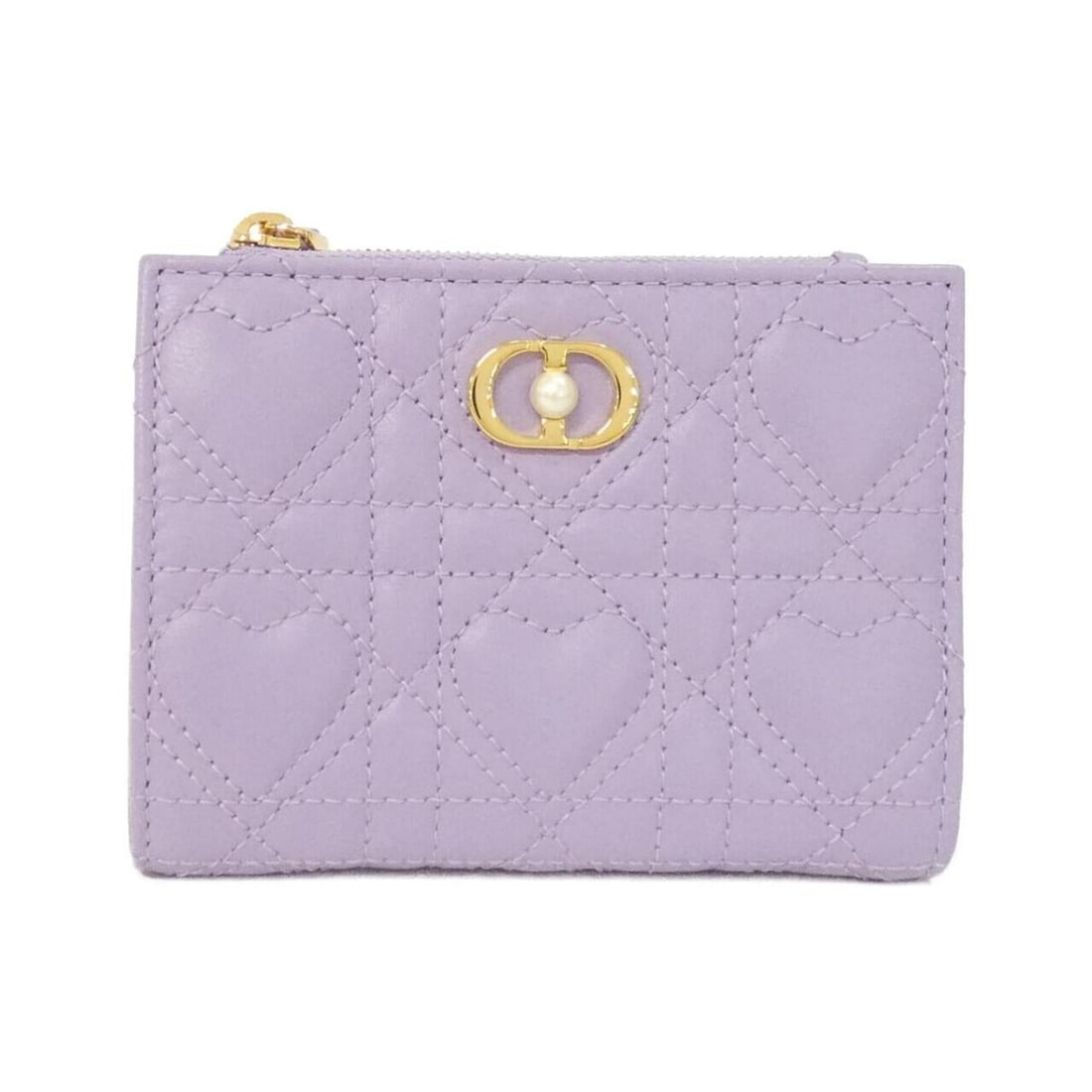 Christian Dior Jolie Dahlia Wallet S3113UNQN: --- Catalog ---Category: SizeSize (HxWxD): 9cm x 12cm x 2cm / 3.54'' x 4.72'' x 0.78''Category: DesignType: Wallet (bi-fold)Color: PurpleGender: WomenMaterial: Leather Leather/Fur Type: LambskinCatego