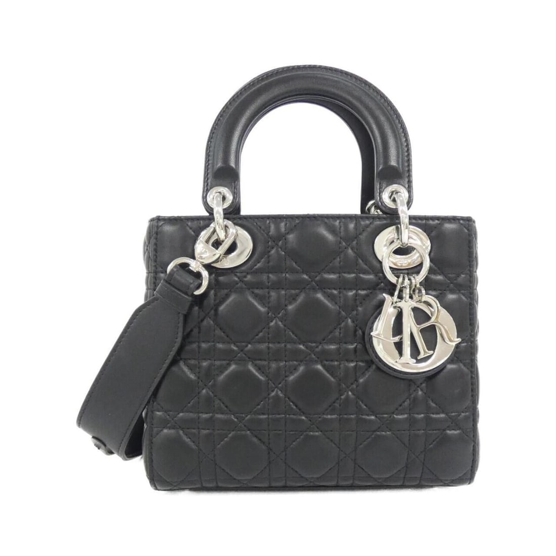 Christian Dior MY ABCDIOR Lady Small M0538PCAL Handbag: --- Catalog ---Category: SizeSize (HxWxD): 17cm x 20cm x 8cm / 6.69'' x 7.87'' x 3.14''Category: DesignType: HandbagColor: BlackGender: WomenMaterial: Leather Leather/Fur Type: LambskinCategory: Gener