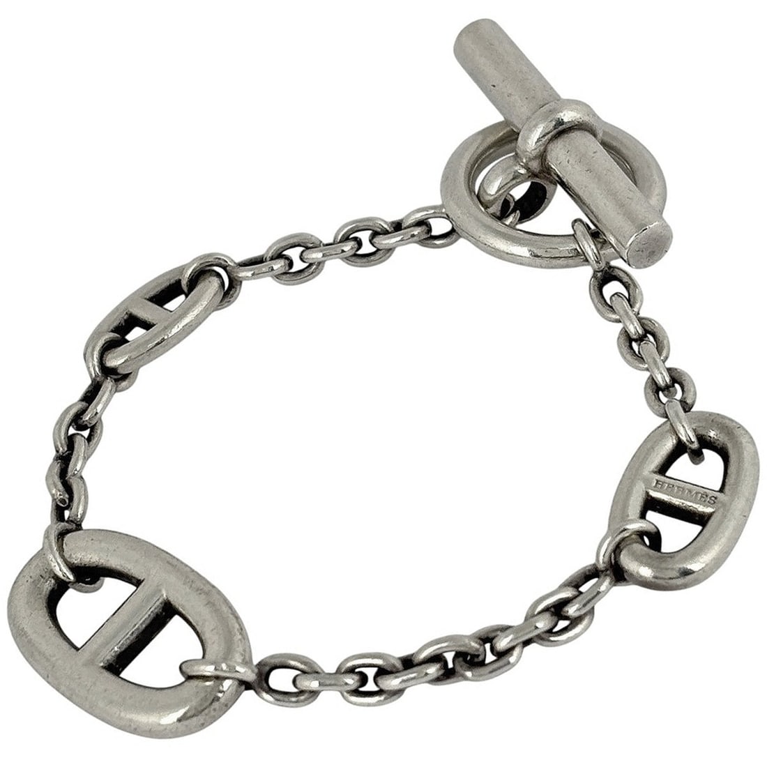 Hermes Farandole Multi Bracelet Chaine d'Ancre Sterling Silver 925 Women's (1 of 11)