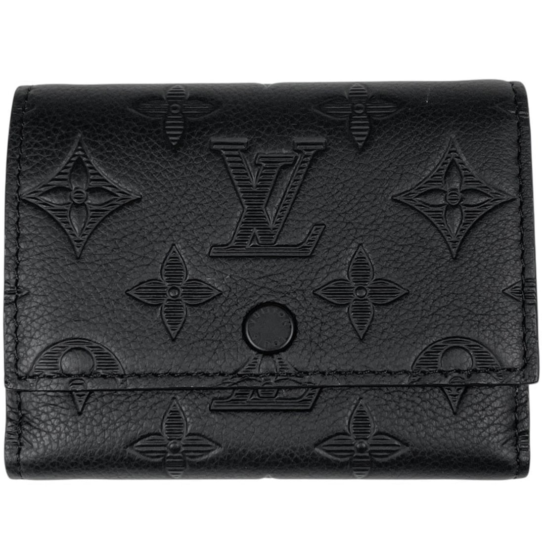 Louis Vuitton Victor Wallet Monogram Shadow Leather Noir (Black) M12635 Men's (1 of 6)