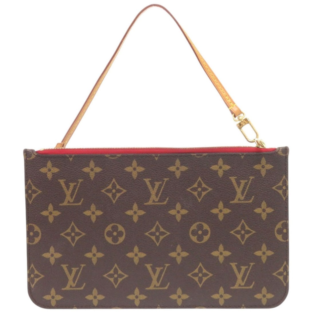 Louis Vuitton Neverfull Pouch for MM/GM, Monogram Cerise, Handbag Pouch, LV 0019 LOUIS VUITTON (1 of 8)