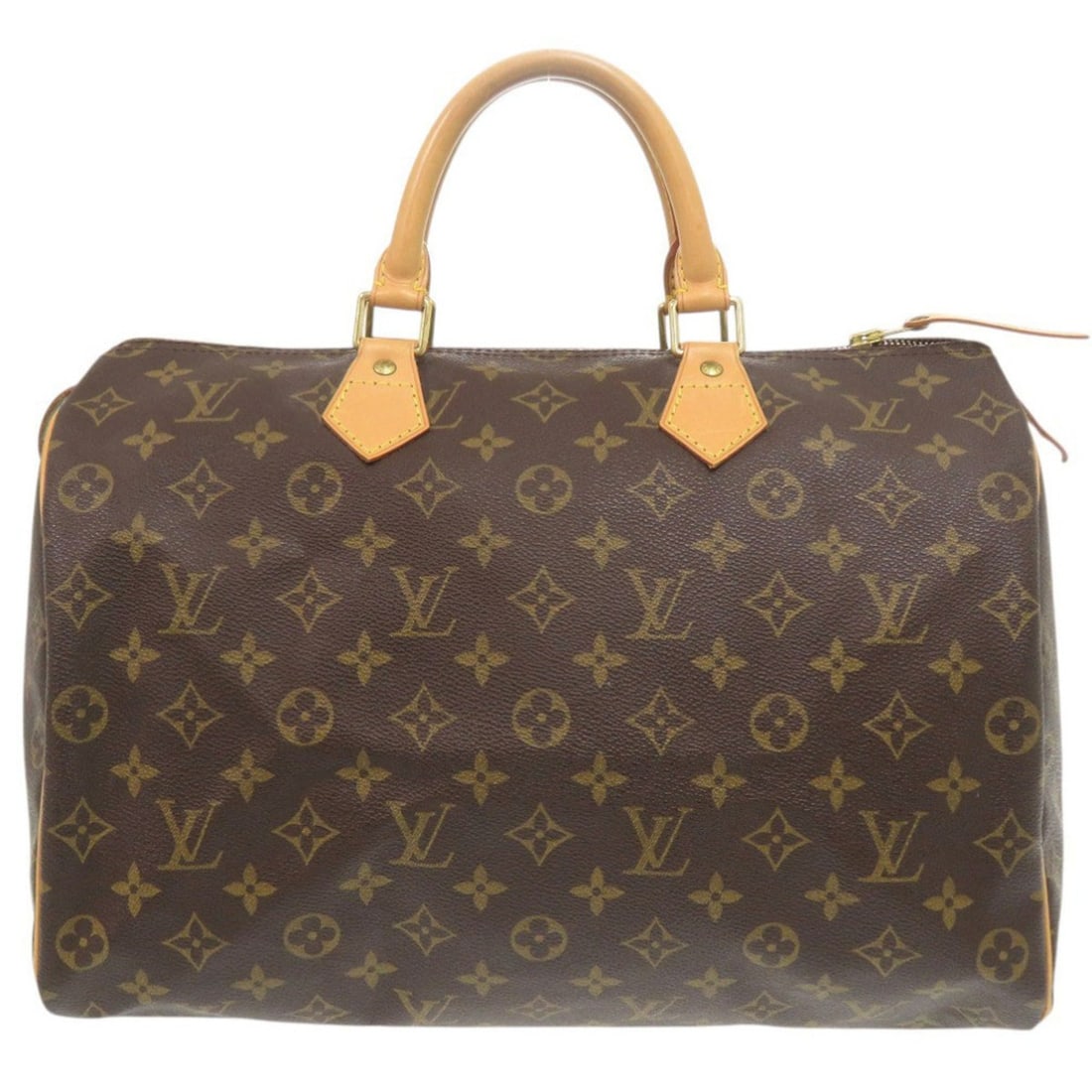 Louis Vuitton Speedy 35 Monogram M41524 Handbag LV 0730 LOUIS VUITTON: --- Catalog ---Category: SizeSize (HxWxD): 21cm x 35cm x 18cm / 8.26'' x 13.77'' x 7.08''Category: DesignType: HandbagColor: BrownGender: WomenMaterial: Monogram Category: GeneralMPN: M41524Brand: Lou