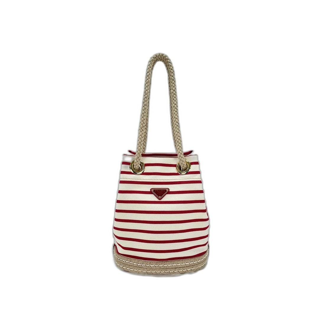 Prada Mariner Shoulder Bag, Canvas, Red: --- Catalog ---Category: SizeSize (HxWxD): 27cm x 24cm x 15cm / 10.62'' x 9.44'' x 5.9''Category: DesignType: Shoulder bagColor: Red colorGender: WomenMaterial: Canvas Category: GeneralBrand: Prada---