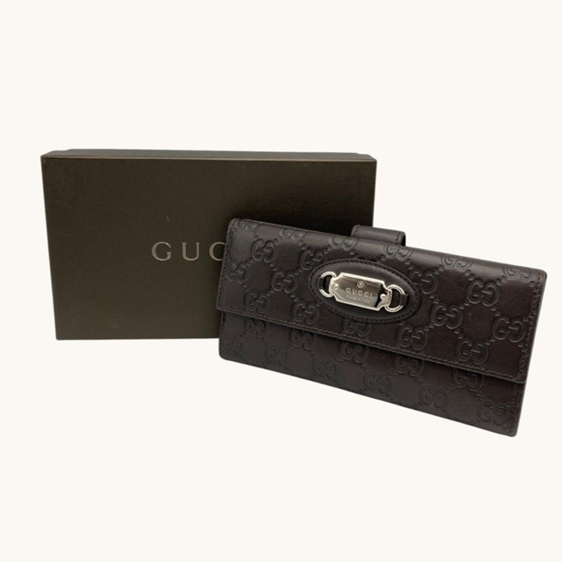 GUCCI Guccissima Leather W Long Wallet 231841 (1 of 10)