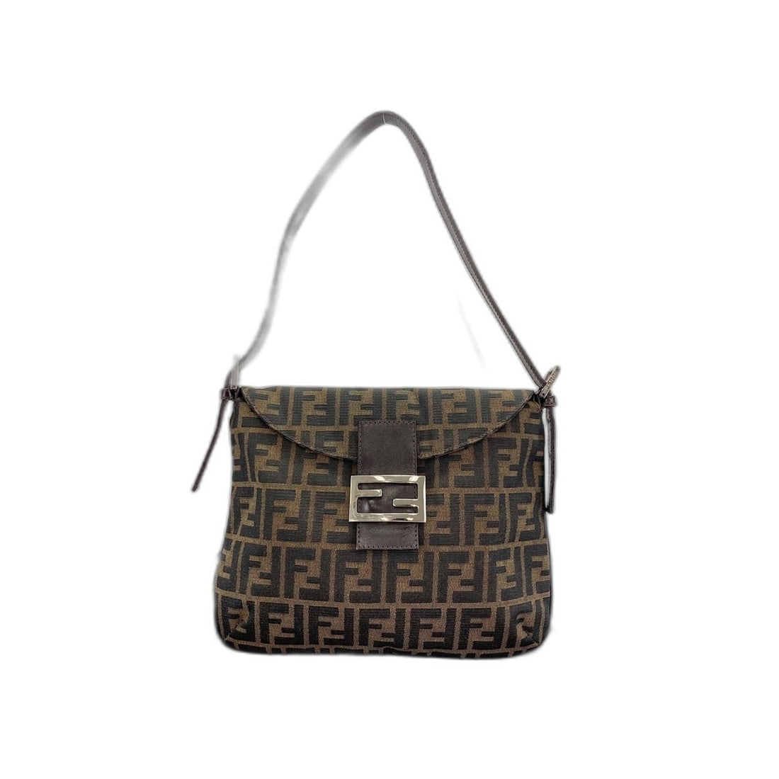 Fendi Mamma Bucket Shoulder Bag, Canvas, Brown: --- Catalog ---Category: SizeSize (HxWxD): 24cm x 29cm x 1cm / 9.44'' x 11.41'' x 0.39''Category: DesignType: Shoulder bagColor: BrownGender: WomenMaterial: Canvas Category: GeneralBrand: Fendi--- Ite
