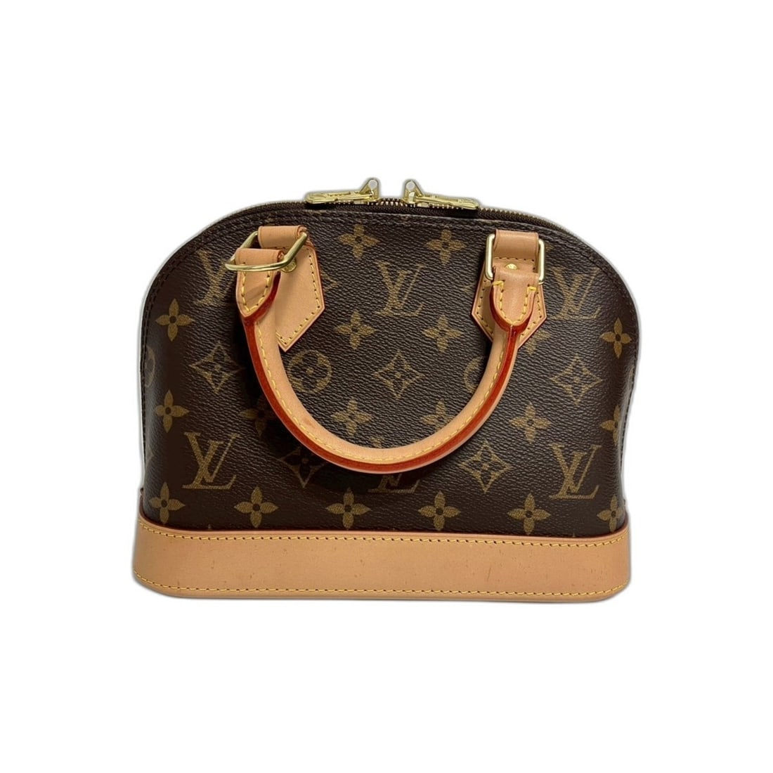 Louis Vuitton 2-way Alma handbag, brown: --- Catalog ---Category: SizeSize (HxWxD): 7cm x 25cm x 11cm / 2.75'' x 9.84'' x 4.33''Category: DesignType: HandbagColor: BrownGender: WomenCategory: GeneralBrand: Louis Vuitton--- Item List ---Secti
