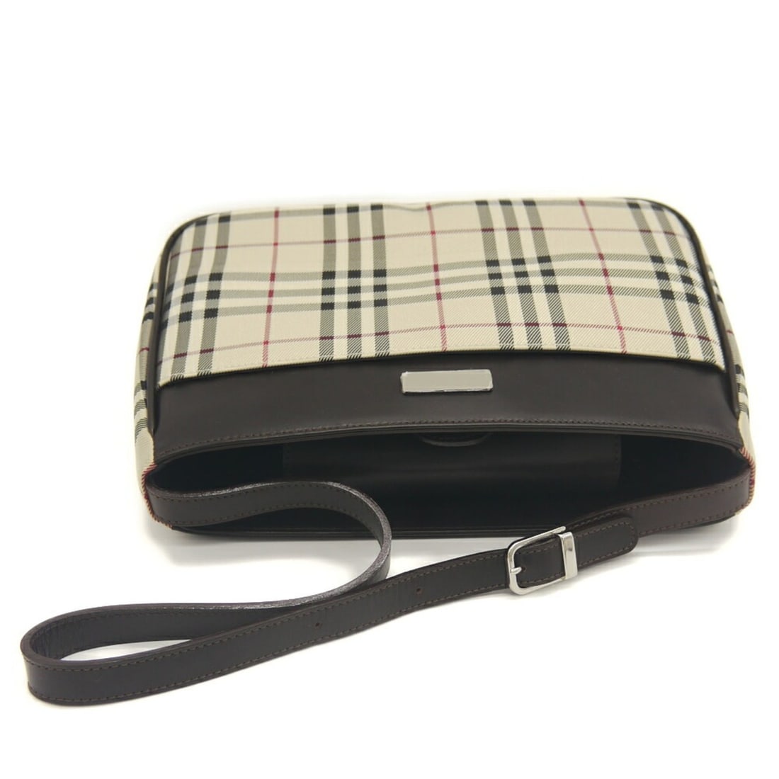 BURBERRY Nova Check Pattern Shoulder Bag - 6