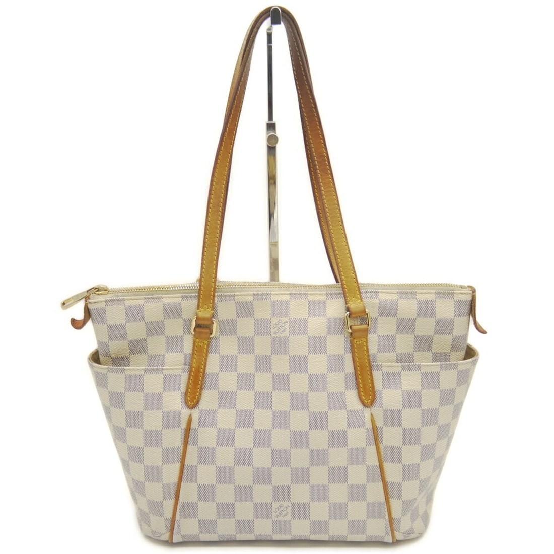 LOUIS VUITTON Damier Azur Totally PM Tote Bag Handbag N51262: --- Catalog ---Category: SizeSize (HxWxD): 26cm x 27.5cm x 12cm / 10.23'' x 10.82'' x 4.72''Category: DesignType: Handbag, Tote bagColor: WhiteGender: WomenMaterial: Damier Azur Category: GeneralMPN: 