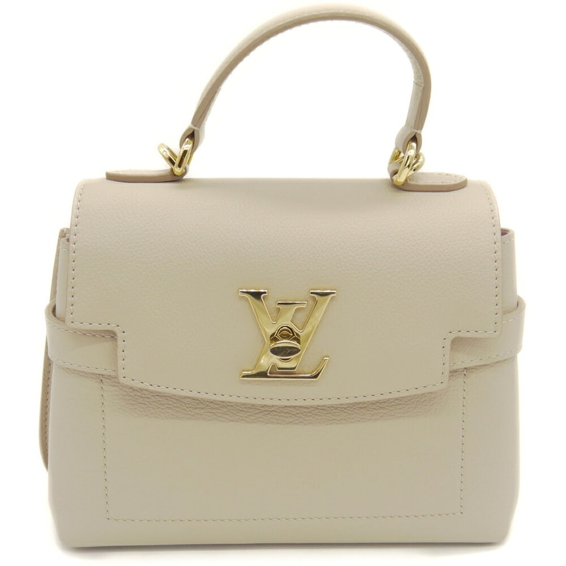 LOUIS VUITTON Lockme Ever MINI Handbag, Greige/Beige, M21052 Shoulder Bag (1 of 12)