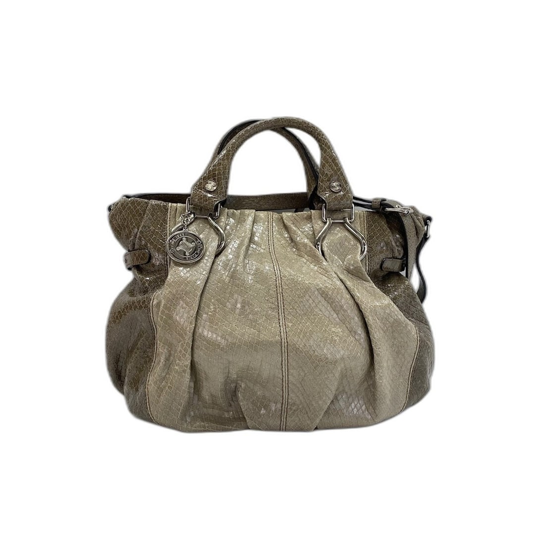 Celine Bittersweet Shoulder Bag, Leather, Khaki: --- Catalog ---Category: SizeSize (HxWxD): 23cm x 26cm x 10cm / 9.05'' x 10.23'' x 3.93''Category: DesignType: Shoulder bagColor: KhakiGender: WomenMaterial: Leather Category: GeneralLine: Bittersweet