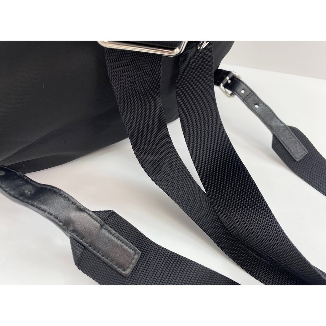 Prada NEW VELA Backpack, Nylon, Black - 10