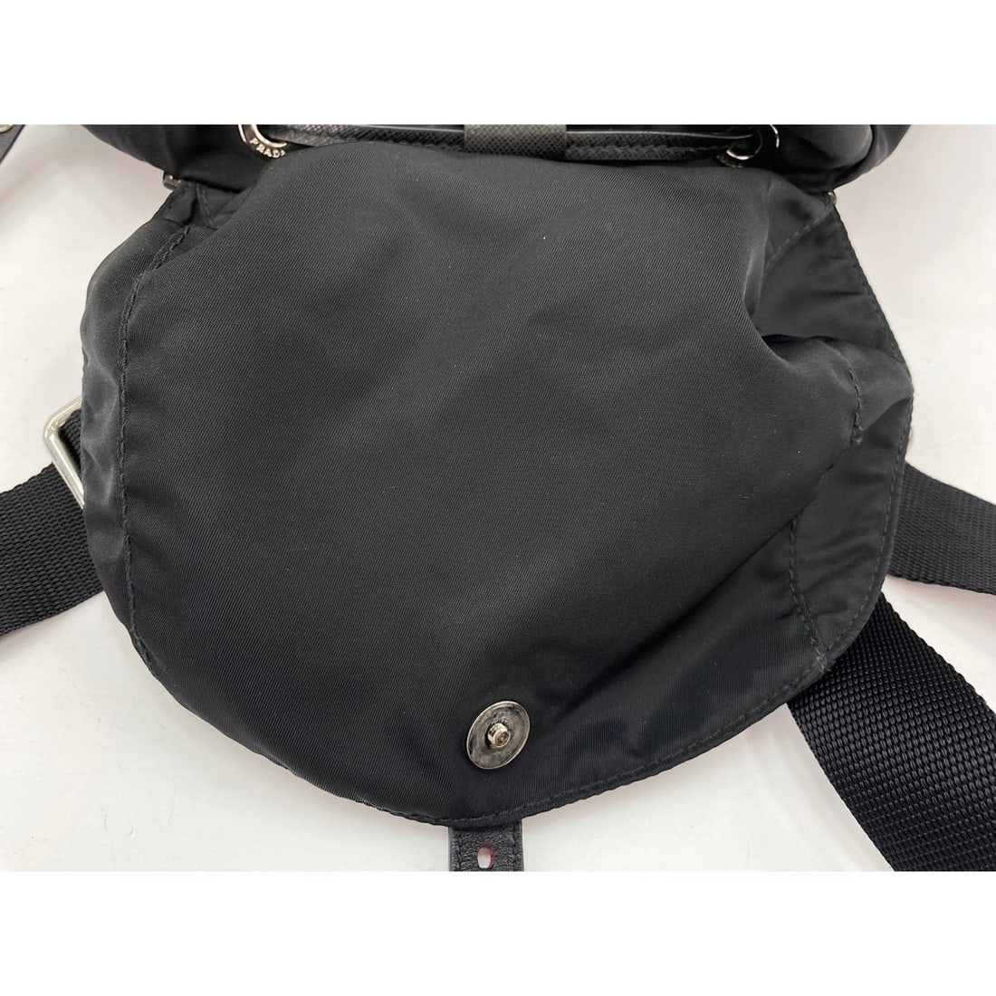 Prada NEW VELA Backpack, Nylon, Black - 13