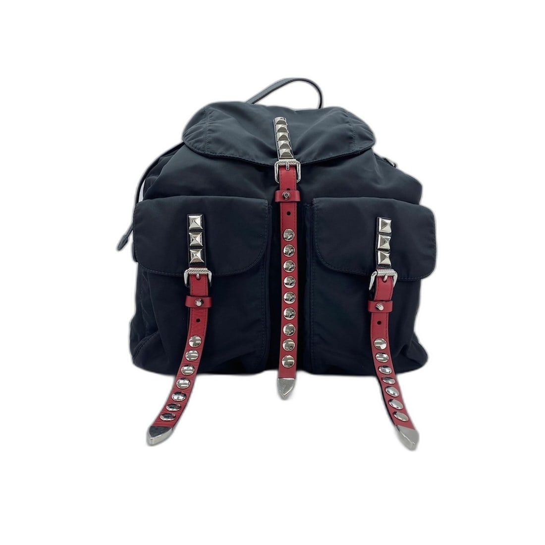 Prada NEW VELA Backpack, Nylon, Black: --- Catalog ---Category: SizeSize (HxWxD): 30cm x 32cm x 15cm / 11.81'' x 12.59'' x 5.9''Strap Length: 50cm - 83cm / 19.68'' - 32.67''Category: DesignType: BackpackColor: BlackGender: WomenMaterial: N