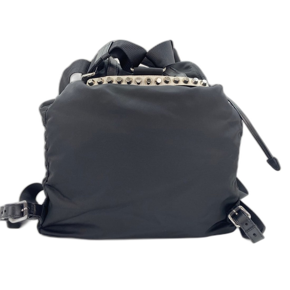 Prada NEW VELA Backpack, Nylon, Black - 3