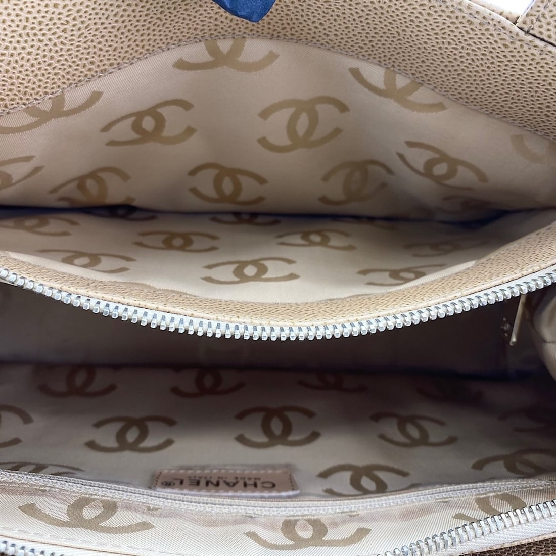 Chanel shoulder bag, beige - 11