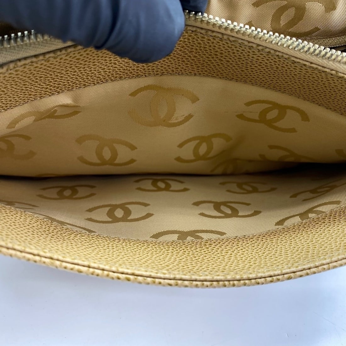 Chanel shoulder bag, beige - 14