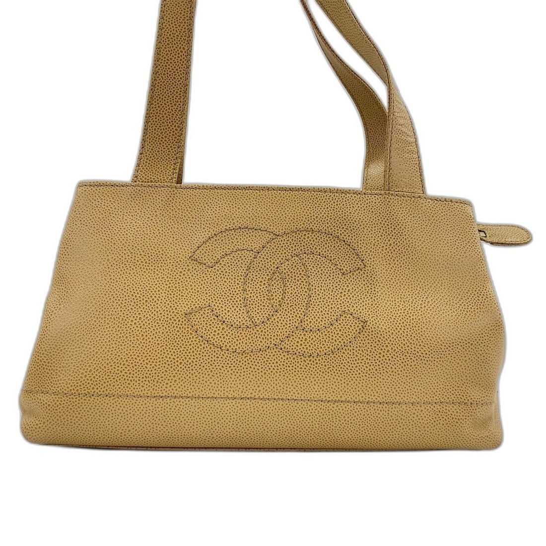 Chanel shoulder bag, beige - 2