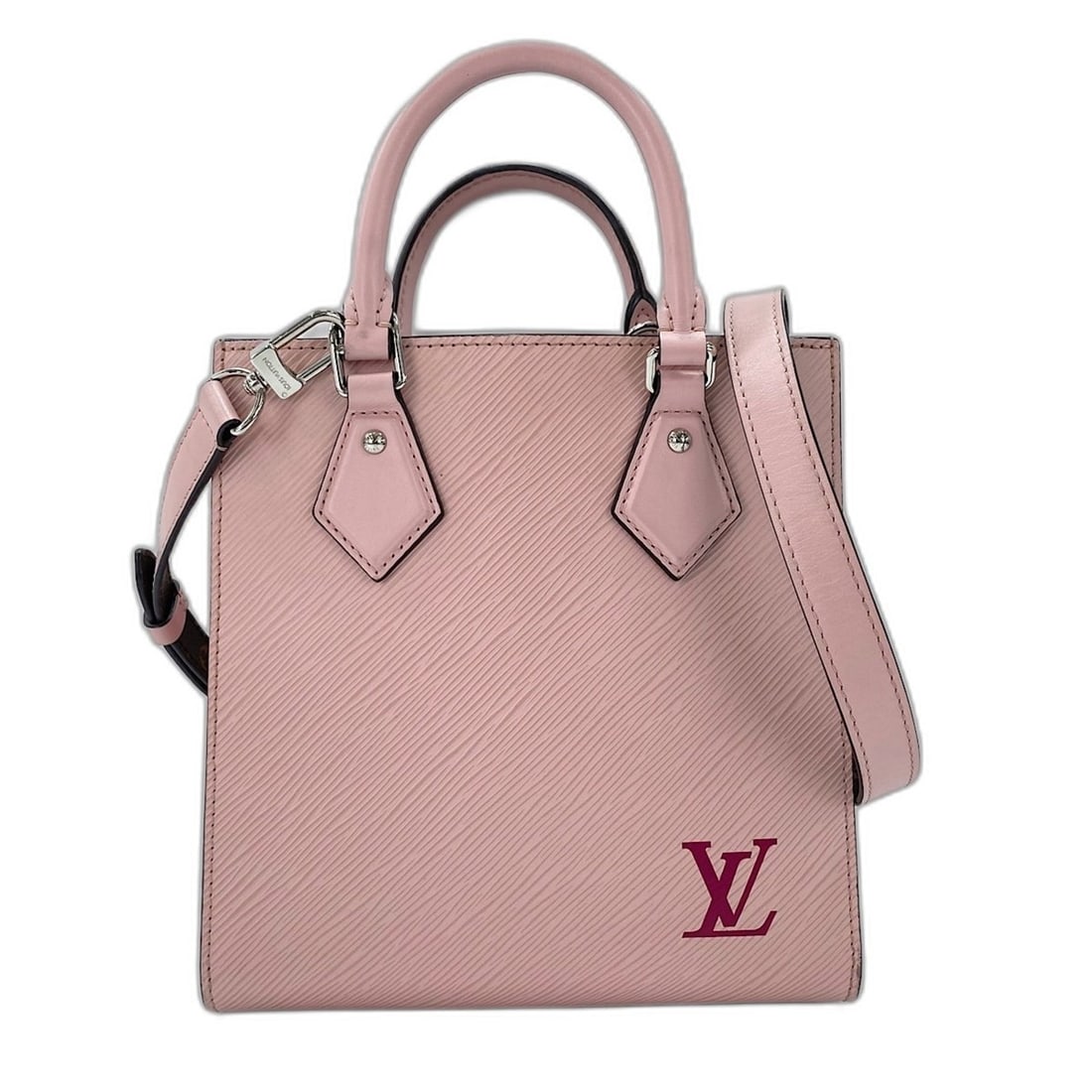 Louis Vuitton Sac Plat BB Handbag, Pink: --- Catalog ---Category: SizeSize (HxWxD): 22cm x 22cm x 8cm / 8.66'' x 8.66'' x 3.14''Category: DesignType: HandbagColor: PinkGender: WomenCategory: GeneralBrand: Louis Vuitton--- Item List
