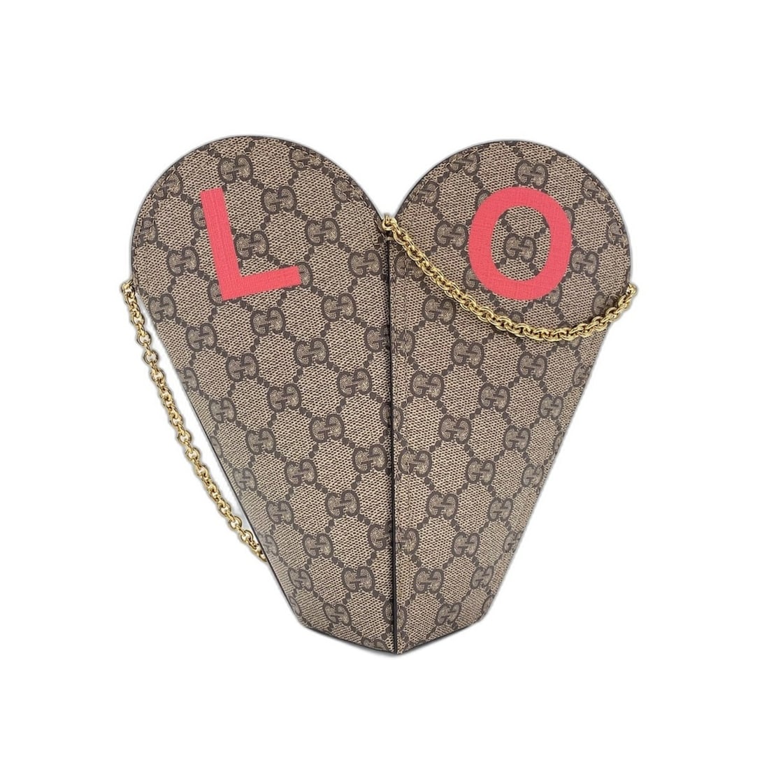 Gucci Valentine's Day Shoulder Bag, Beige: --- Catalog ---Category: SizeSize (HxWxD): 22cm x 18cm x 6cm / 8.66'' x 7.08'' x 2.36''Category: DesignType: Shoulder bagColor: BeigeGender: WomenCategory: GeneralBrand: Gucci--- Item List ---Section: