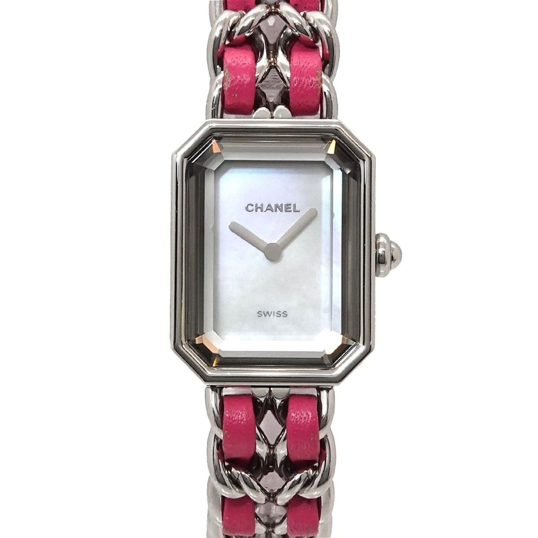 Chanel Premiere Rock H6360, Limited Edition of 1000 Pieces Worldwide, Women's Watch, White Shell,: --- Catalog ---Category: SizeWrist Size: 15cm / 5.9''Case Diameter: 20mm / 0.79''Category: DesignType: WristwatchGender: WomenColor (Dial): White shellMaterial (Band): Leather, Stainless steelMaterial