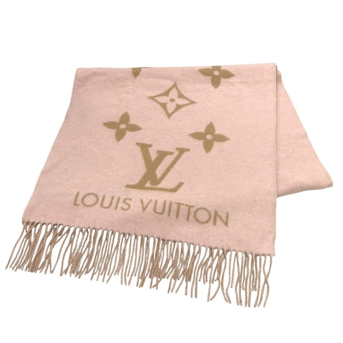 LOUIS VUITTON (Louis Vuitton) 2024 Model M78908 Stole/Scarf, Reykjavik, 100% Cashmere, Beige/Rose,: --- Catalog ---Category: SizeSize (LxW): 1.7m x 45.5cm / 66.92'' x 17.91''Category: DesignType: StoleColor: BeigeGender: WomenMaterial: Cashmere Category: GeneralMPN: M78908Brand: Louis VuittonCountry
