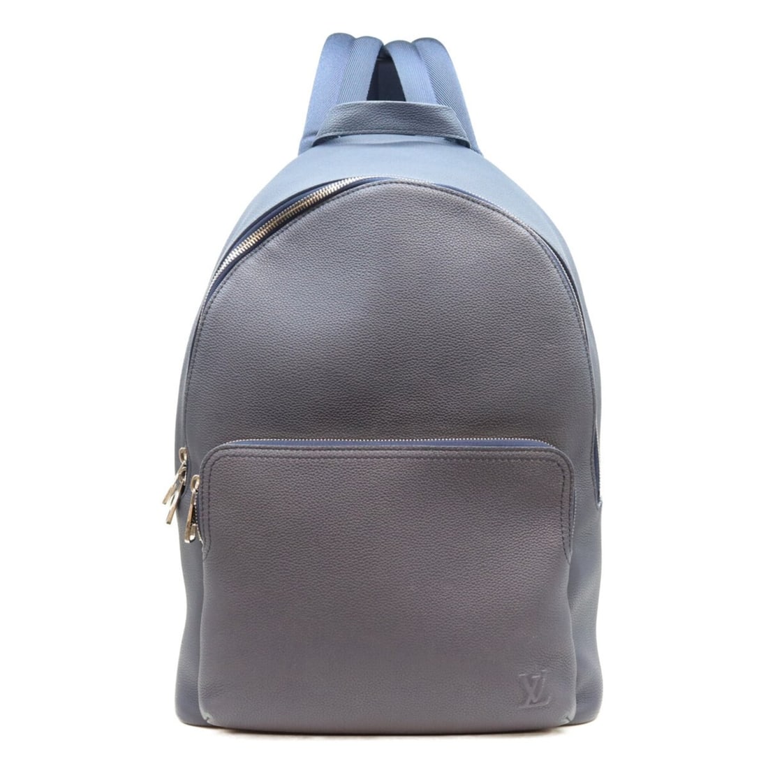 LOUIS VUITTON M26022 Navy Aerogram Discovery Work Backpack Silver Hardware Men's: --- Catalog ---Category: SizeSize (HxWxD): 42cm x 29.5cm x 14.5cm / 16.53'' x 11.61'' x 5.7''Category: DesignType: BackpackColor: NavyGender: MenMaterial: Leather Hardware Color: SilverLeather/Fur Typ