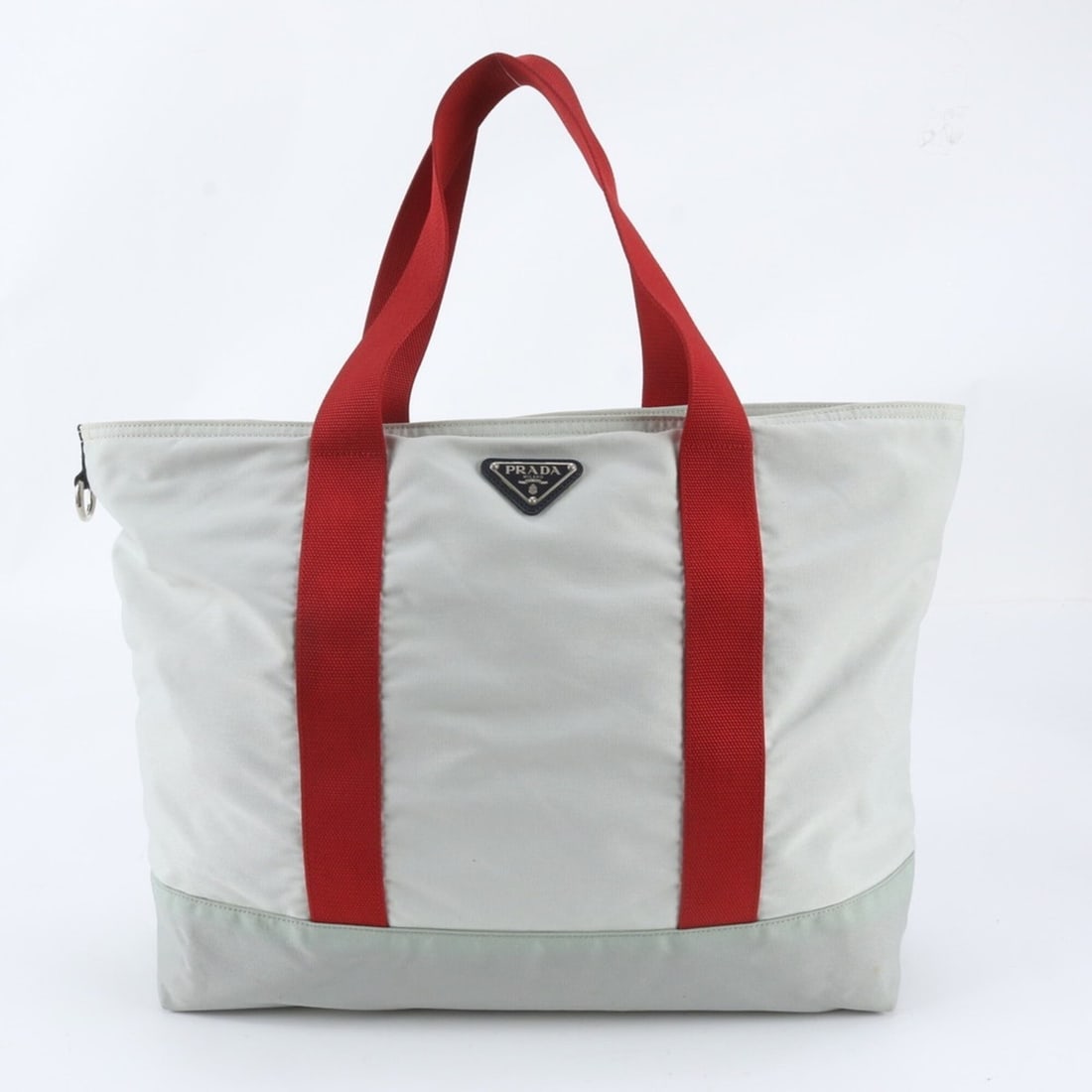 Prada Tessuto Nylon Triangle Logo Leather Tote Bag Handbag Shoulder for Men: --- Catalog ---Category: SizeSize (HxWxD): 34cm x 40cm x 15cm / 13.38'' x 15.74'' x 5.9''Category: DesignType: Shoulder bag, Tote bagColor: Blue, Red colorGender: MenMaterial: Leather , Canvas Categor