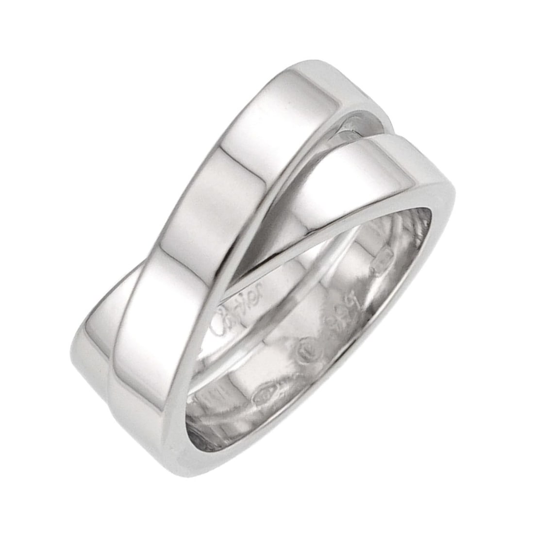 Cartier Paris Ring #53, 18K White Gold (750): --- Catalog ---Category: SizeUS Size: 6.5Brand Size: 52Category: DesignType: Band ringGender: WomenMaterial: White gold (18K)Category: GeneralBrand: Cartier--- Item List ---Section: ConditionRanking: 