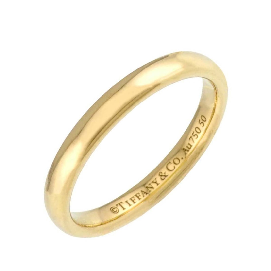 Tiffany & Co. Stacking Band Ring, 18K Yellow Gold (750): --- Catalog ---Category: SizeJP Size: 8US Size: 4.5Category: DesignType: Band ringColor: Yellow goldGender: WomenMaterial: Yellow gold (18K)Category: GeneralBrand: Tiffany--- Item List ---Section: Con