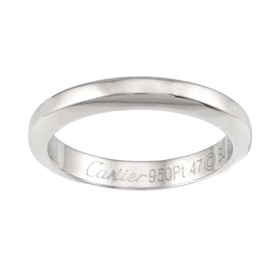 Cartier Declaration Ring #47, Platinum. - 2