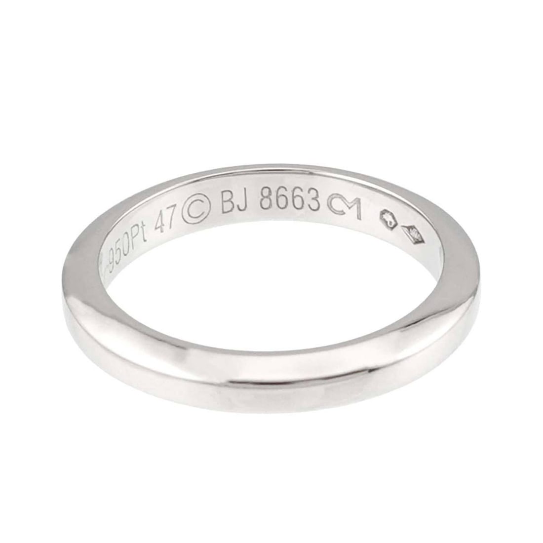 Cartier Declaration Ring #47, Platinum. - 3