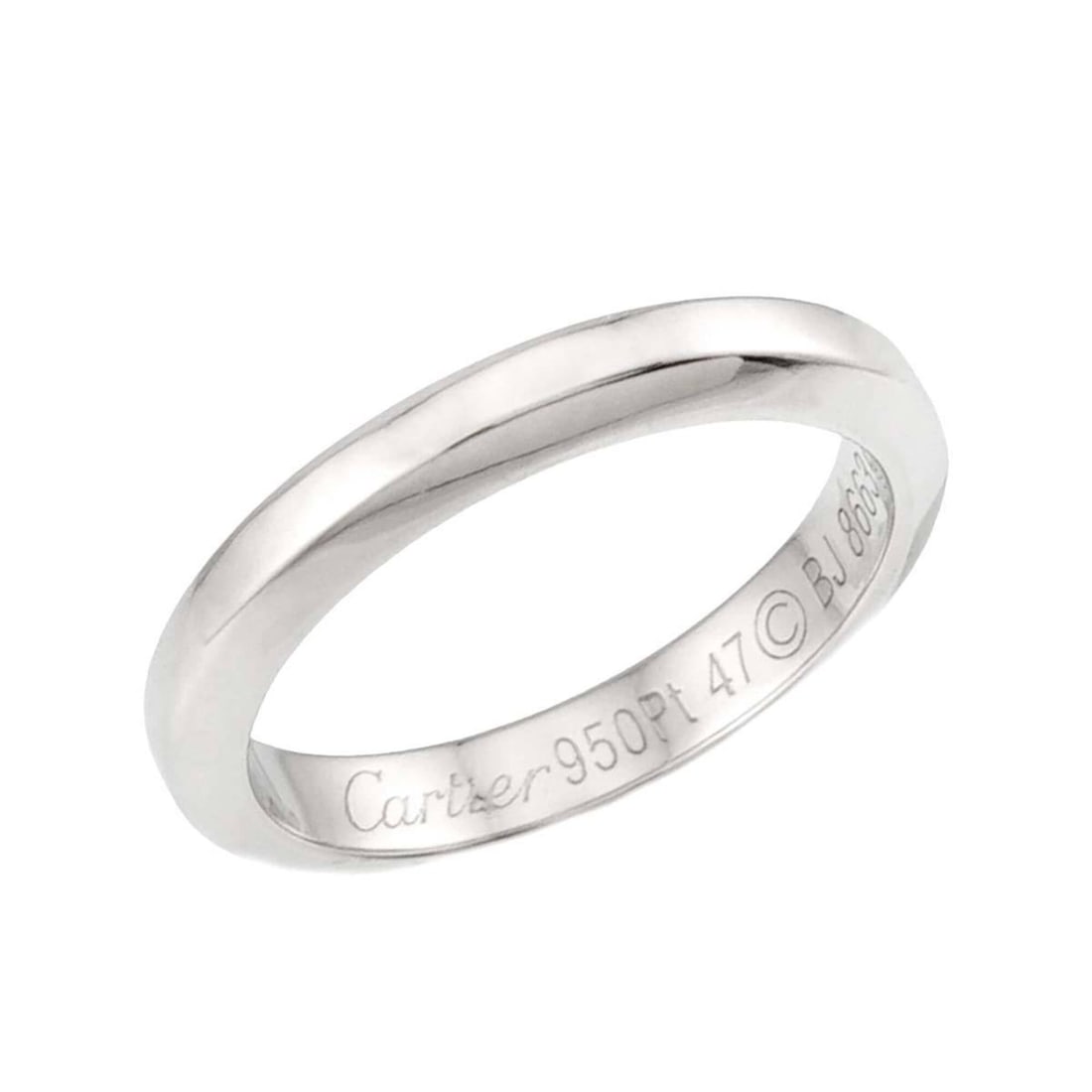 Cartier Declaration Ring #47, Platinum. - 5