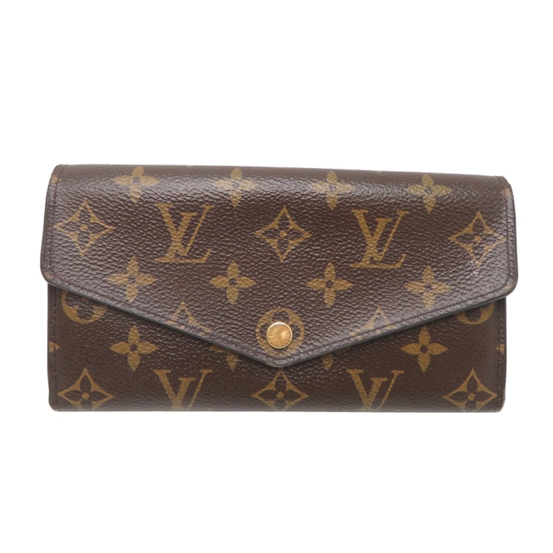 Louis Vuitton Portefeuille Sarah Women's Long Wallet M60531 Monogram Brown: --- Catalog ---Category: SizeSize (HxWxD): 10cm x 19cm x 2.5cm / 3.93'' x 7.48'' x 0.98''Category: DesignColor: BrownGender: WomenMaterial: Monogram Category: GeneralMPN: M60531Brand: Louis VuittonCou