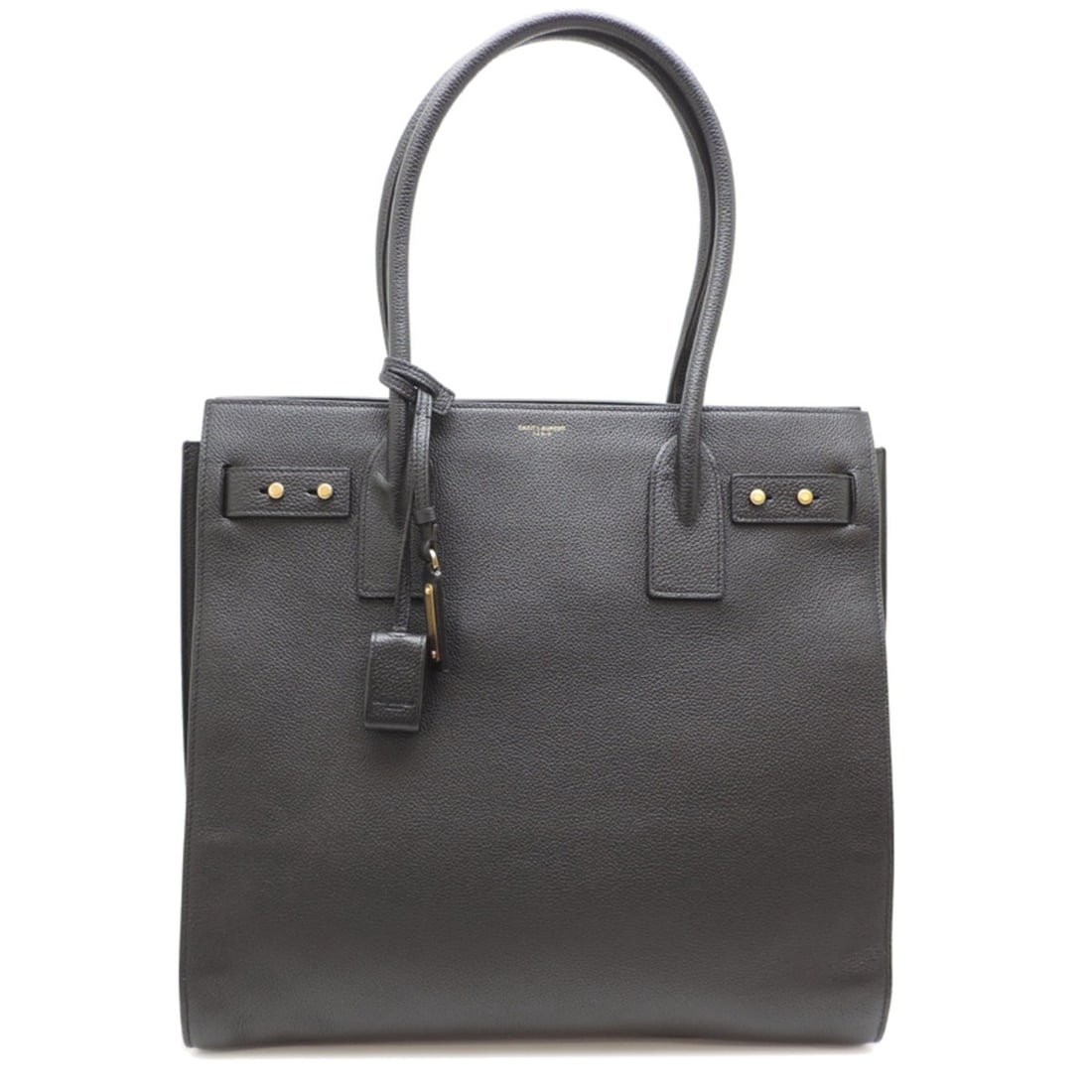 Saint Laurent Sac de Jour Men's Tote Bag 647168 Leather Black: --- Catalog ---Category: SizeSize (HxWxD): 33cm x 35cm x 11cm / 12.99'' x 13.77'' x 4.33''Category: DesignType: Tote bagColor: BlackGender: MenMaterial: Leather Category: GeneralMPN: 647168Brand: Sain