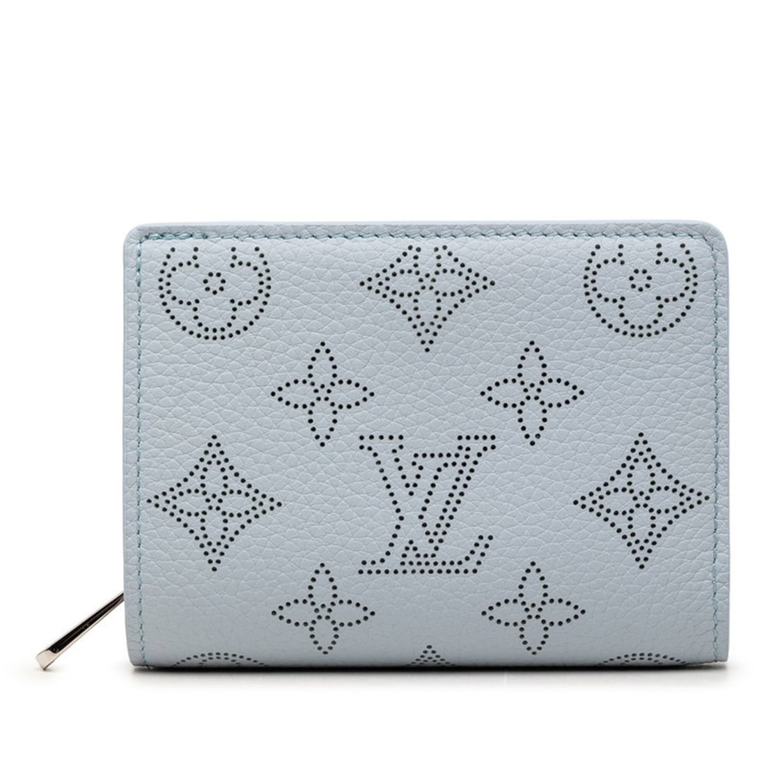 Louis Vuitton Monogram Mahina Portefeuille Claire Bi-fold Wallet Compact M81705 Blue Olympe Leather: --- Catalog ---Category: SizeSize (HxWxD): 8.5cm x 11.3cm x 2.7cm / 3.34'' x 4.44'' x 1.06''Category: DesignType: Wallet (bi-fold)Gender: WomenMaterial: Leather Category: GeneralMPN: M81705Brand: Loui