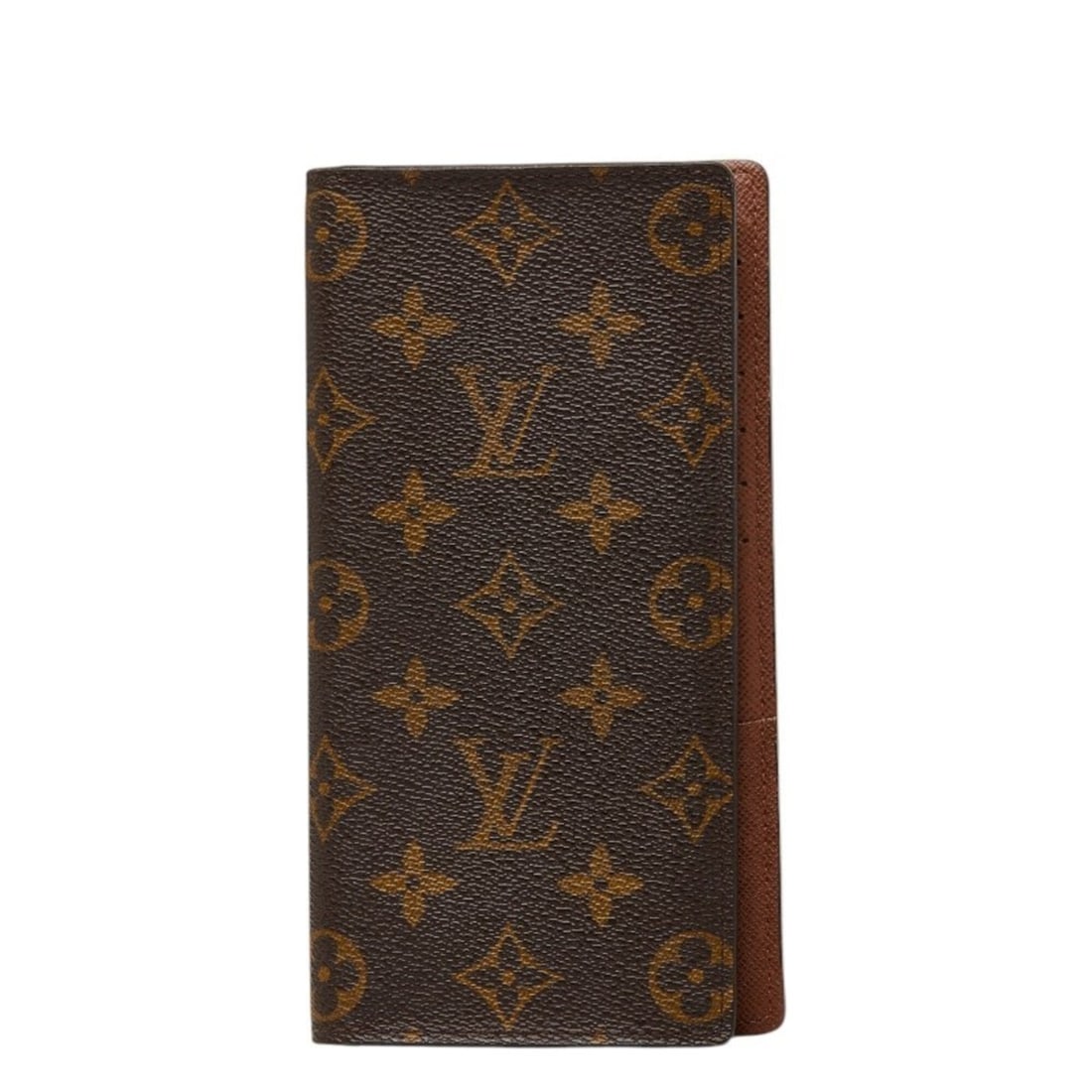 Louis Vuitton Monogram Portefeuille Brazza (older model) bi-fold long wallet M66540 Brown Leather: --- Catalog ---Category: SizeSize (HxWxD): 19cm x 10cm x 2cm / 7.48'' x 3.93'' x 0.78''Category: DesignType: Long wallet (bi-fold)Color: BrownGender: WomenMaterial: PVC , Leather Category: GeneralMPN: