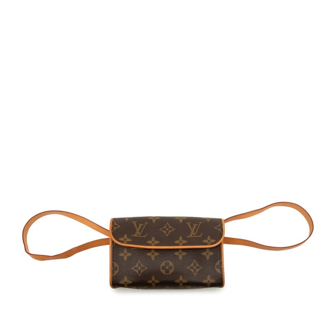 Louis Vuitton Monogram Pochette Florentine Body Bag Waist Shoulder M51855 Brown Leather Women's: --- Catalog ---Category: SizeSize (HxWxD): 10cm x 16cm x 4cm / 3.93'' x 6.29'' x 1.57''Category: DesignType: Pochette, Sling bagColor: BrownGender: WomenMaterial: PVC , Leather Category: GeneralMPN: M