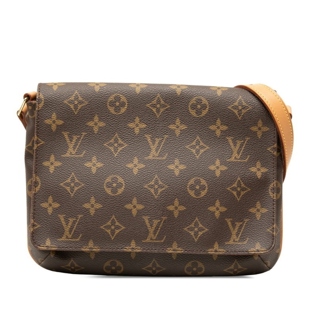 Louis Vuitton Monogram Musette Tango Short Shoulder Bag M51257 Brown Leather Women's LOUIS VUITTON: --- Catalog ---Category: SizeSize (HxWxD): 18cm x 26cm x 5cm / 7.08'' x 10.23'' x 1.96''Category: DesignType: Shoulder bagColor: BrownGender: WomenMaterial: PVC , Leather Category: GeneralMPN: M51257B