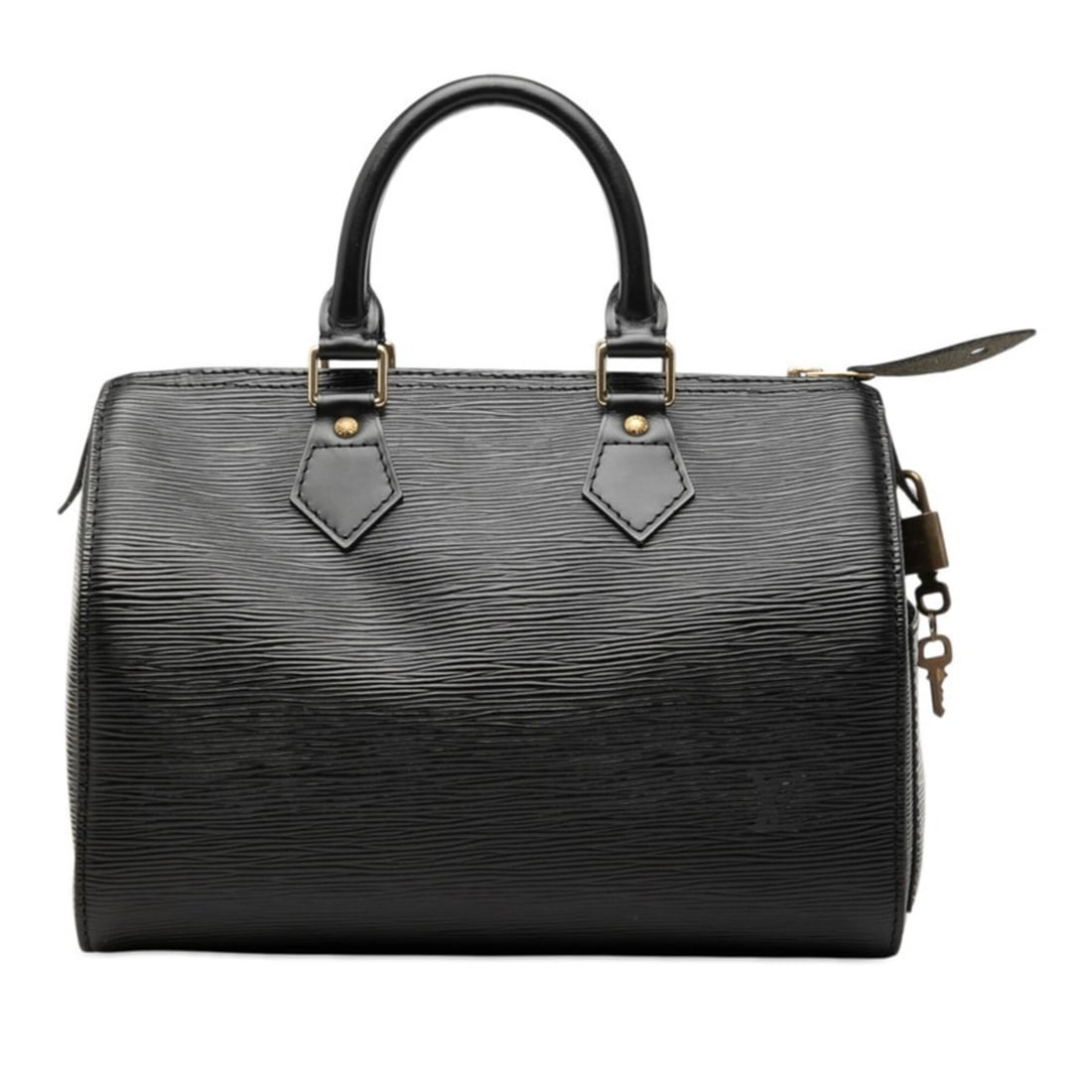 Louis Vuitton Epi Speedy 25 Mini Boston Bag Handbag M59232 Noir Black Leather Women's LOUIS VUITTON (1 of 10)
