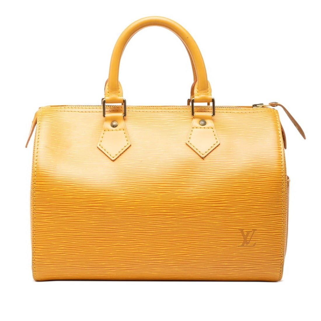 Louis Vuitton Epi Speedy 25 Handbag Mini Boston Bag M43019 Tassili Yellow Leather Women's LOUIS: --- Catalog ---Category: SizeSize (HxWxD): 19.5cm x 28cm x 15cm / 7.67'' x 11.02'' x 5.9''Category: DesignType: Boston bag, HandbagColor: YellowGender: WomenMaterial: Leather Category: GeneralMPN: M43