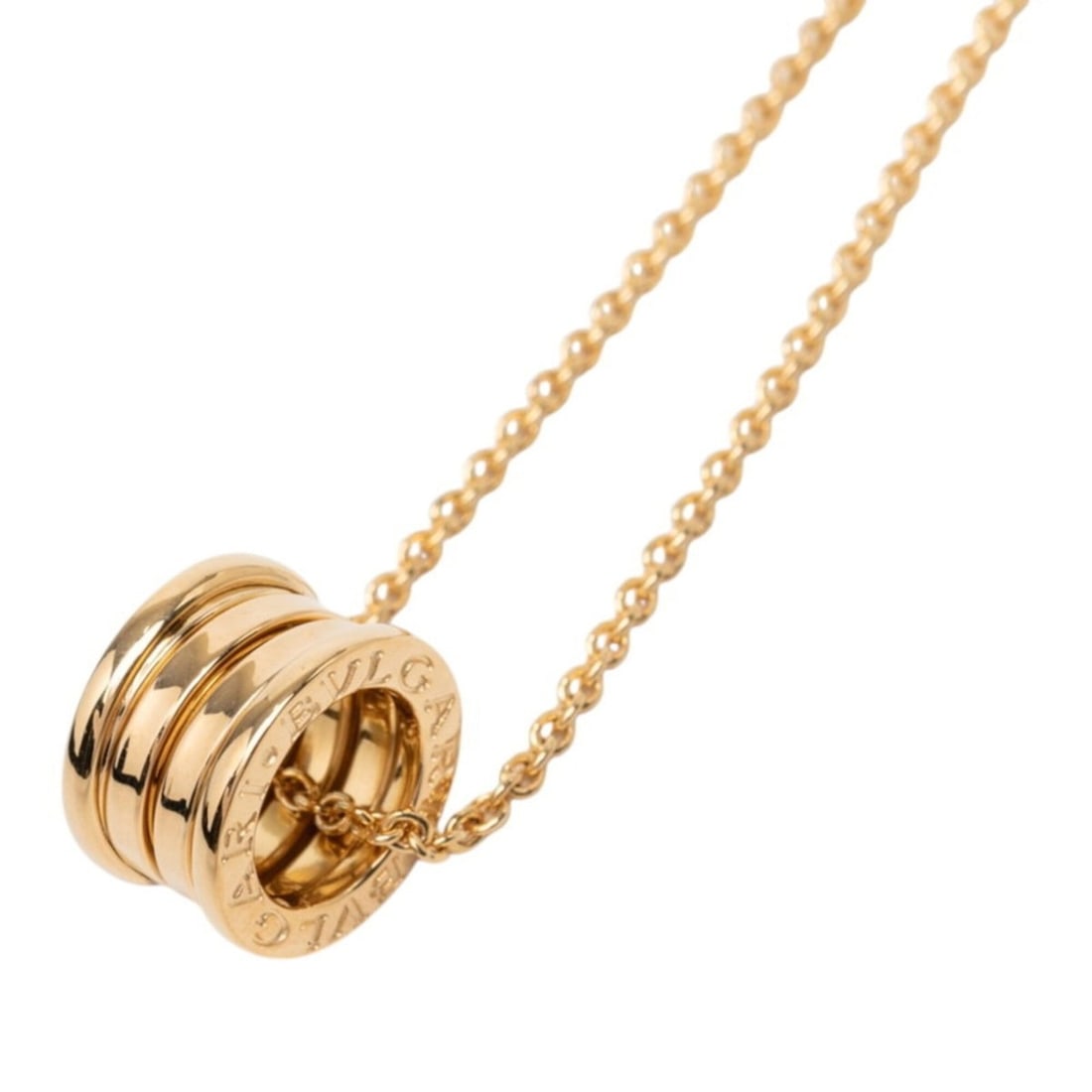 Bulgari B-zero1 3-band pendant necklace 352814 18KYG yellow gold 750 women's BVLGARI: --- Catalog ---Category: SizePendant Size: 14.4mm x 9mm / 0.56'' x 0.35''Neck Circumference: 40.5 cm / 15.94''Category: DesignGender: WomenMaterial: Yellow gold (18K)Necklace Type: NecklaceCategory: G